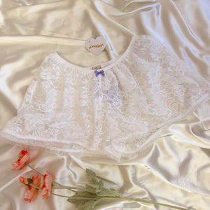 Love Lace Shorts - White