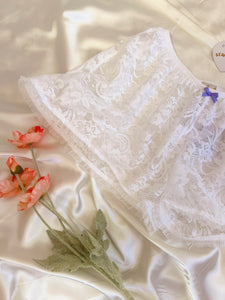 Love Lace Shorts - White