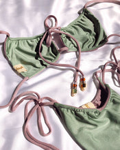 Load image into Gallery viewer, Gemini Reversible Top - Mauve + Sage
